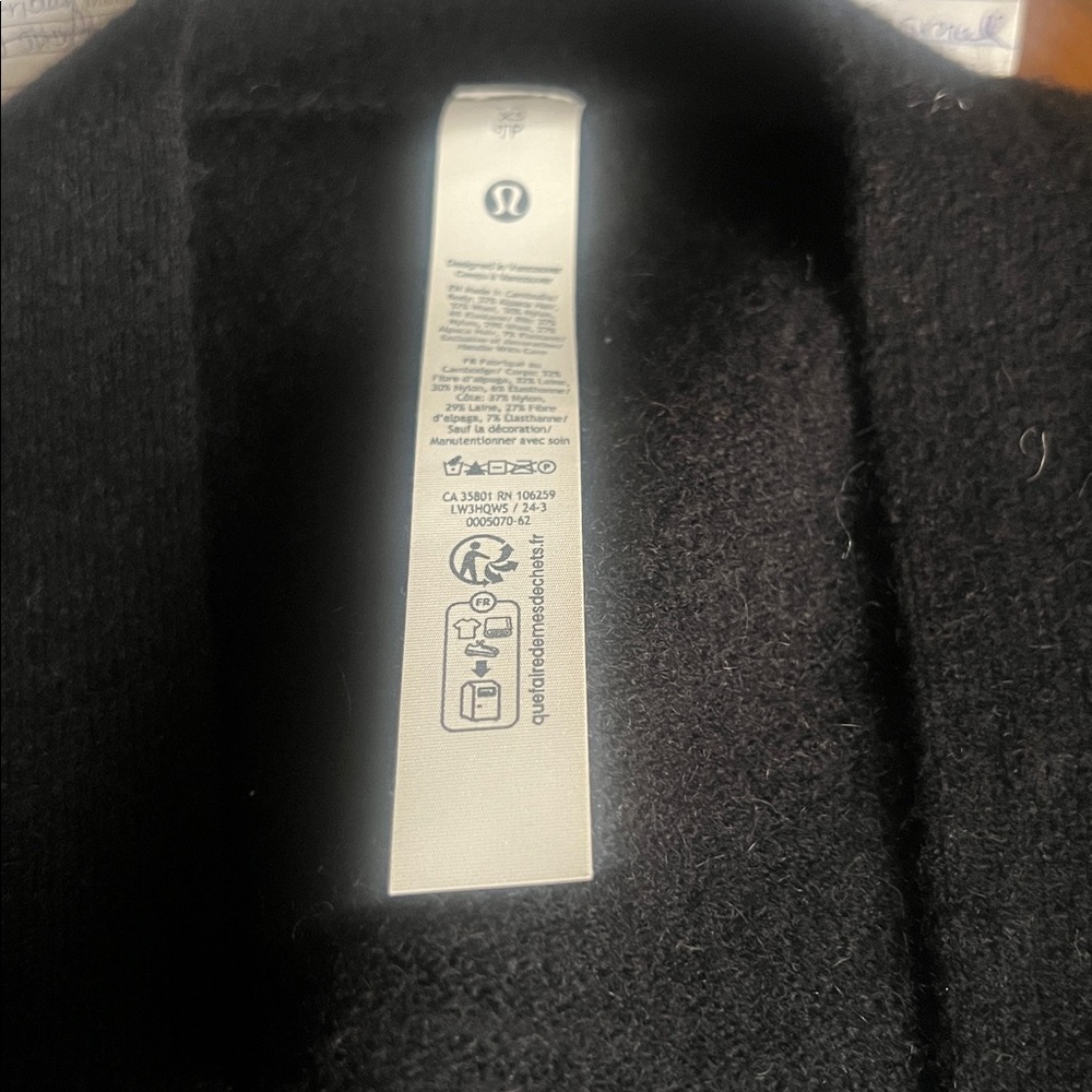 Lululemon Women's Alpaca Wool-Blend Cardigan Sweater - Picture 4 of 4